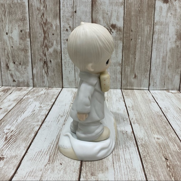 1979 Adorable Precious Moments Bride and Groom Figurine - Picture 6 of 9